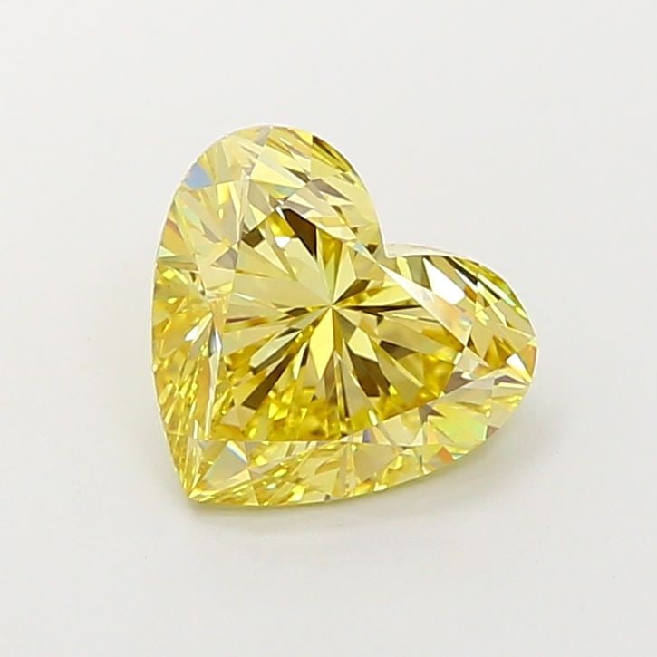 Loose Diamond - HEART 3.09ct Fancy Intense Yellow VS1: Loose Diamond - HEART 3.09ct Fancy Intense Yellow VS1 Source: This is a real non-mined Diamond that has been grown in a lab Shape: HEART Carats: 3.09 Color: Fancy Intense Yellow Certification: IGI Vid