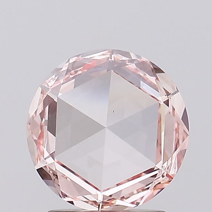 Loose Diamond - ROSE 1.29ct Fancy Light Pink VS1: Loose Diamond - ROSE 1.29ct Fancy Light Pink VS1 Source: This is a real non-mined Diamond that has been grown in a lab Shape: ROSE Carats: 1.29 Color: Fancy Light Pink Certification: IGI The Diamond D