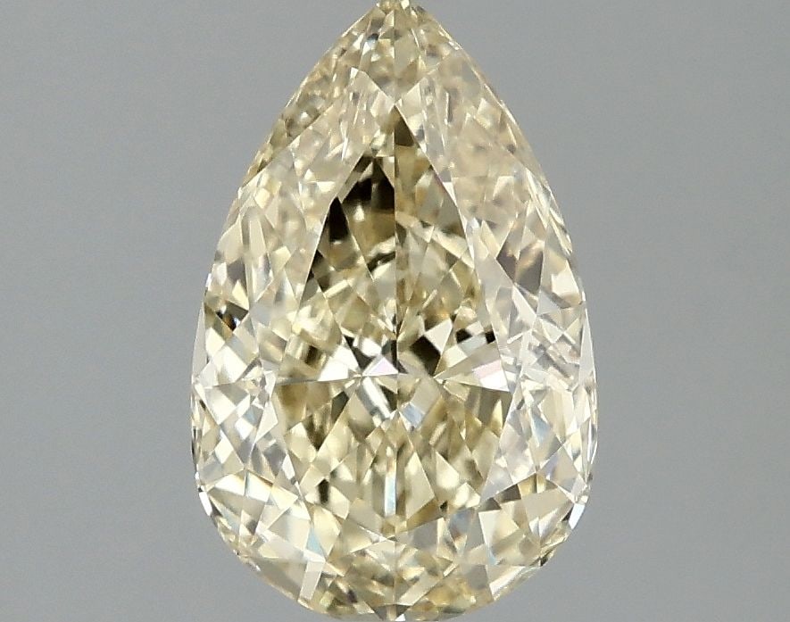 Loose Diamond - PEAR 1.48ct Fancy Intense Yellow VS1: Loose Diamond - PEAR 1.48ct Fancy Intense Yellow VS1 Source: This is a real non-mined Diamond that has been grown in a lab Shape: PEAR Carats: 1.48 Color: Fancy Intense Yellow Certification: IGI Video