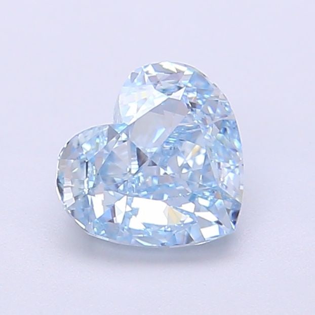 Loose Diamond - HEART 1.03ct Fancy Vivid Blue VVS1: Loose Diamond - HEART 1.03ct Fancy Vivid Blue VVS1 Source: This is a real non-mined Diamond that has been grown in a lab Shape: HEART Carats: 1.03 Color: Fancy Vivid Blue Certification: IGI Video: