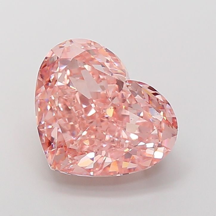 Loose Diamond - HEART 9.03ct Fancy Vivid Pink VS2: Loose Diamond - HEART 9.03ct Fancy Vivid Pink VS2 Source: This is a real non-mined Diamond that has been grown in a lab Shape: HEART Carats: 9.03 Color: Fancy Vivid Pink Certification: IGI Video: