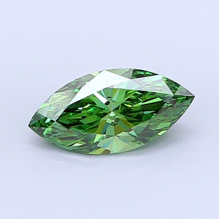 Loose Diamond - MARQUISE 3.09ct Fancy Vivid Green VVS2: Loose Diamond - MARQUISE 3.09ct Fancy Vivid Green VVS2 Source: This is a real non-mined Diamond that has been grown in a lab Shape: MARQUISE Carats: 3.09 Color: Fancy Vivid Green Certification: IGI Vi