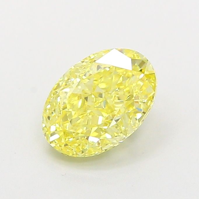Loose Diamond - OVAL 1.27ct Fancy Intense Yellow VS1: Loose Diamond - OVAL 1.27ct Fancy Intense Yellow VS1 Source: This is a real non-mined Diamond that has been grown in a lab Shape: OVAL Carats: 1.27 Color: Fancy Intense Yellow Certification: IGI Video
