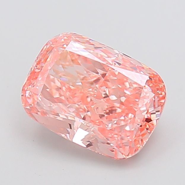 Loose Diamond - CUSHION MODIFIED 2.95ct Fancy Vivid Pink VS1: Loose Diamond - CUSHION MODIFIED 2.95ct Fancy Vivid Pink VS1 Source: This is a real non-mined Diamond that has been grown in a lab Shape: CUSHION MODIFIED Carats: 2.95 Color: Fancy Vivid Pink Certific