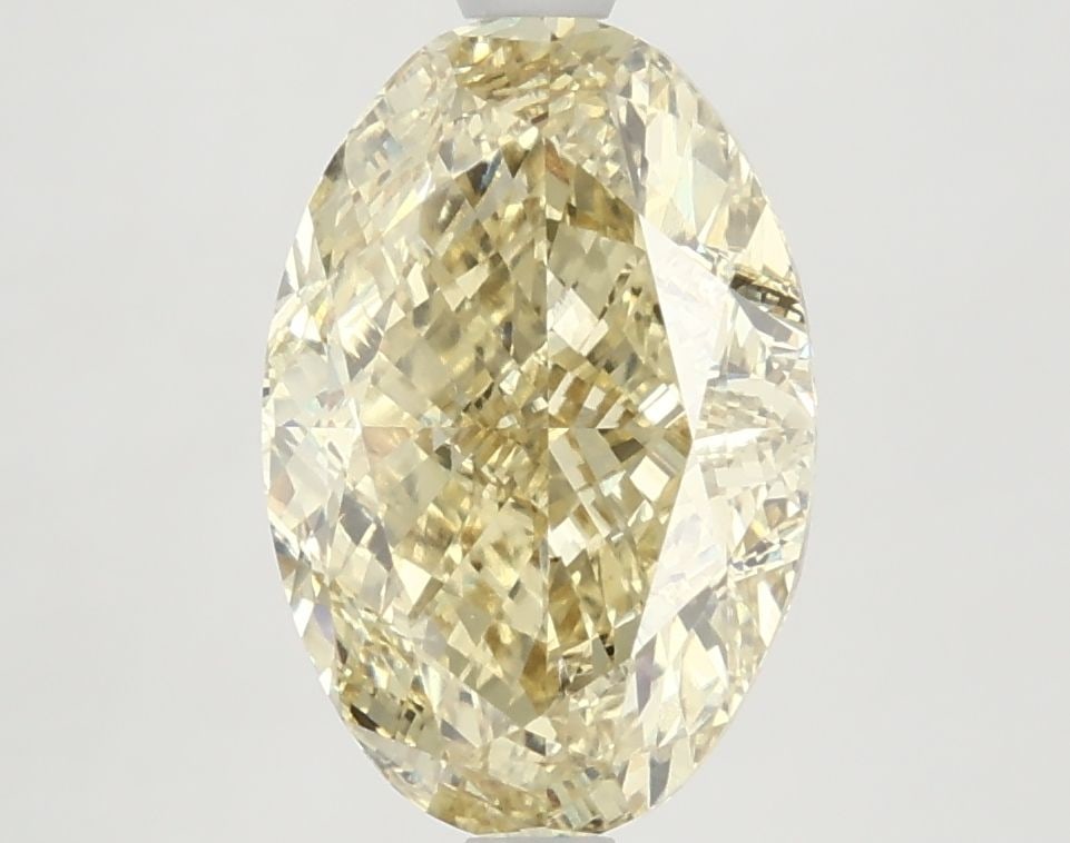 Loose Diamond - OVAL 4.11ct Fancy Intense Yellow VS1: Loose Diamond - OVAL 4.11ct Fancy Intense Yellow VS1 Source: This is a real non-mined Diamond that has been grown in a lab Shape: OVAL Carats: 4.11 Color: Fancy Intense Yellow Certification: IGI Video