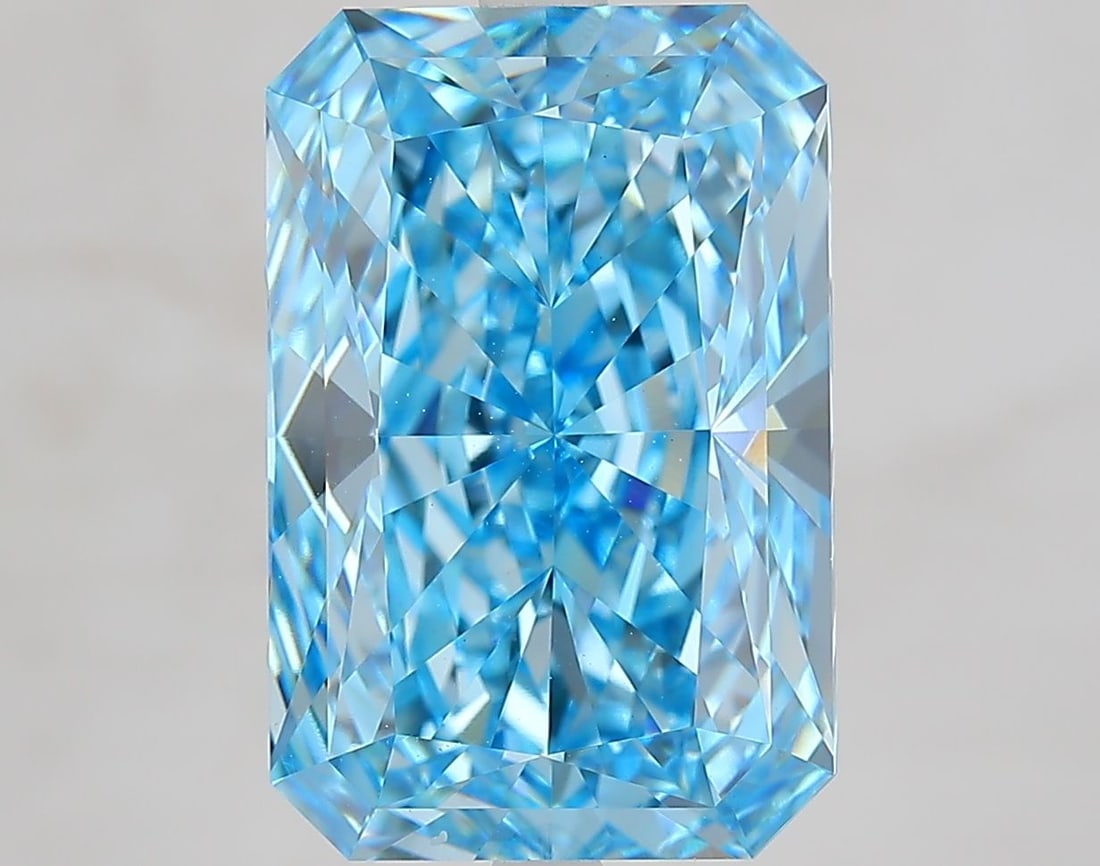 Loose Diamond - RADIANT 7.51ct Fancy Vivid Blue VVS2 (1 of 1)