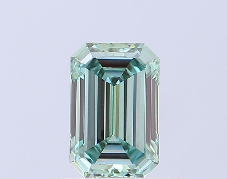 Loose Diamond - EMERALD 0.92ct Fancy Intense Green VS1: Loose Diamond - EMERALD 0.92ct Fancy Intense Green VS1 Source: This is a real non-mined Diamond that has been grown in a lab Shape: EMERALD Carats: 0.92 Color: Fancy Intense Green Certification: IGI V