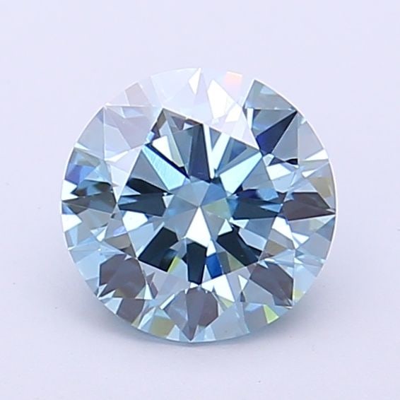 Ideal Loose Diamond - ROUND 1.1ct Fancy Vivid Blue VS1: Ideal Loose Diamond - ROUND 1.1ct Fancy Vivid Blue VS1 Source: This is a real non-mined Diamond that has been grown in a lab Shape: ROUND Carats: 1.1 Color: Fancy Vivid Blue Certification: IGI Video: