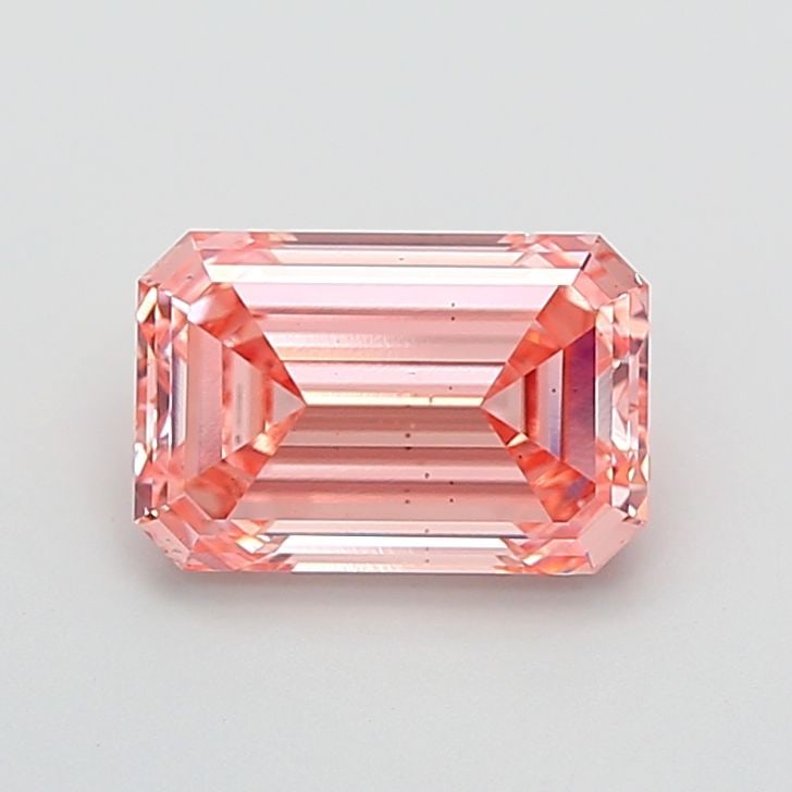 Loose Diamond - EMERALD 3.53ct Fancy Intense Pink VS2: Loose Diamond - EMERALD 3.53ct Fancy Intense Pink VS2 Source: This is a real non-mined Diamond that has been grown in a lab Shape: EMERALD Carats: 3.53 Color: Fancy Intense Pink Certification: IGI Vid