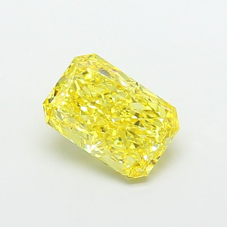 Loose Diamond - RADIANT 4.08ct Fancy Vivid Yellow VS2: Loose Diamond - RADIANT 4.08ct Fancy Vivid Yellow VS2 Source: This is a real non-mined Diamond that has been grown in a lab Shape: RADIANT Carats: 4.08 Color: Fancy Vivid Yellow Certification: IGI Vid