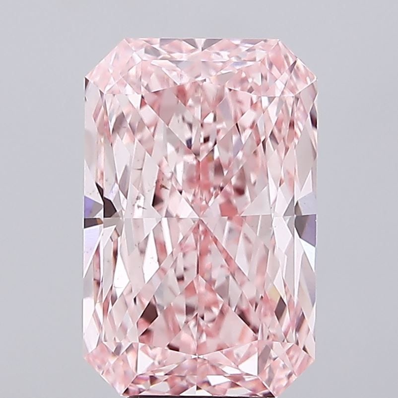 Loose Diamond - RADIANT 7.03ct Fancy Vivid Pink VS1 (1 of 1)