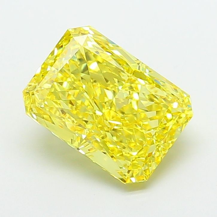 Loose Diamond - RADIANT 7.13ct Fancy Vivid Yellow VS1: Loose Diamond - RADIANT 7.13ct Fancy Vivid Yellow VS1 Source: This is a real non-mined Diamond that has been grown in a lab Shape: RADIANT Carats: 7.13 Color: Fancy Vivid Yellow Certification: IGI Vid