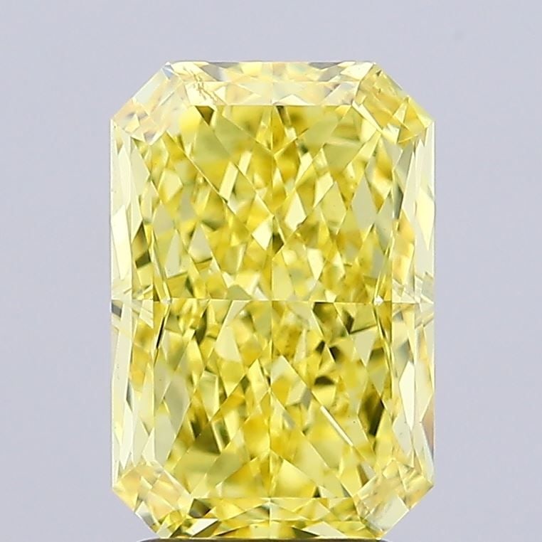Loose Diamond - RADIANT 3.42ct Fancy Intense Yellow VVS2: Loose Diamond - RADIANT 3.42ct Fancy Intense Yellow VVS2 Source: This is a real non-mined Diamond that has been grown in a lab Shape: RADIANT Carats: 3.42 Color: Fancy Intense Yellow Certification: IG