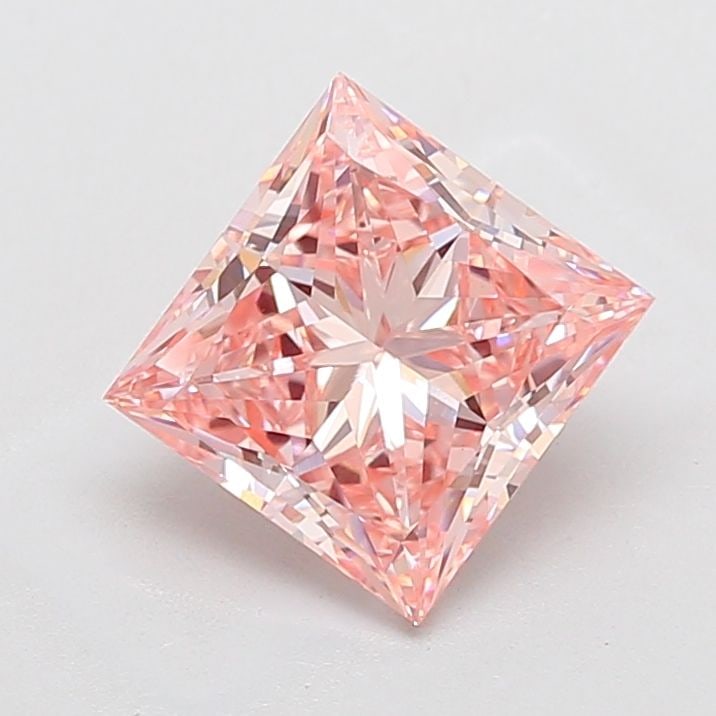 Loose Diamond - PRINCESS 3.52ct Fancy Intense Pink VVS2: Loose Diamond - PRINCESS 3.52ct Fancy Intense Pink VVS2 Source: This is a real non-mined Diamond that has been grown in a lab Shape: PRINCESS Carats: 3.52 Color: Fancy Intense Pink Certification: IGI 