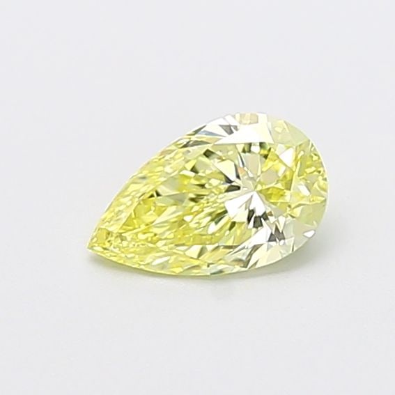 Loose Diamond - PEAR 0.58ct Fancy Intense Yellow VS1: Loose Diamond - PEAR 0.58ct Fancy Intense Yellow VS1 Source: This is a real non-mined Diamond that has been grown in a lab Shape: PEAR Carats: 0.58 Color: Fancy Intense Yellow Certification: IGI Video