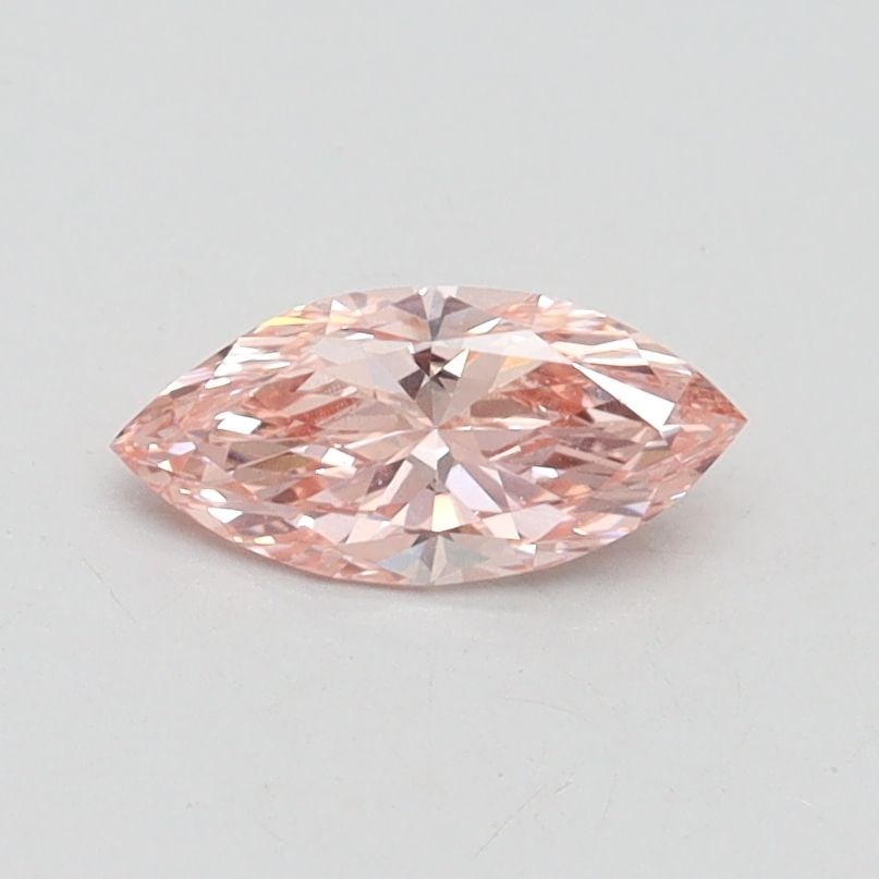 Loose Diamond - MARQUISE 0.41ct Fancy Intense Pink VS1: Loose Diamond - MARQUISE 0.41ct Fancy Intense Pink VS1 Source: This is a real non-mined Diamond that has been grown in a lab Shape: MARQUISE Carats: 0.41 Color: Fancy Intense Pink Certification: IGI V