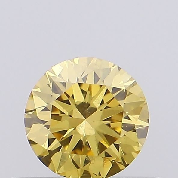 Loose Diamond - ROUND 0.29ct Fancy Intense Yellow VS1: Loose Diamond - ROUND 0.29ct Fancy Intense Yellow VS1 Source: This is a real non-mined Diamond that has been grown in a lab Shape: ROUND Carats: 0.29 Color: Fancy Intense Yellow Certification: IGI Vid