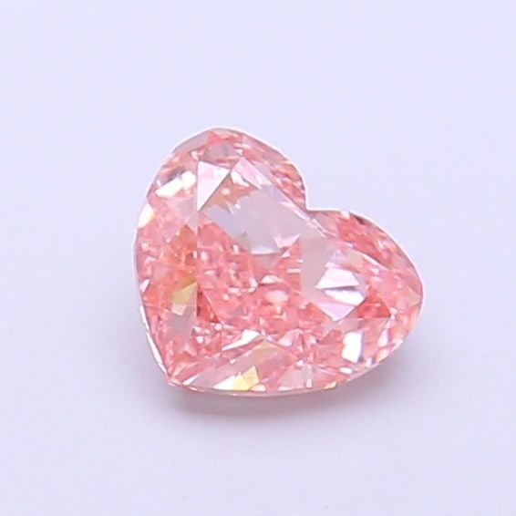 Loose Diamond - HEART 0.66ct Fancy Vivid Pink VS1: Loose Diamond - HEART 0.66ct Fancy Vivid Pink VS1 Source: This is a real non-mined Diamond that has been grown in a lab Shape: HEART Carats: 0.66 Color: Fancy Vivid Pink Certification: IGI The Diamond