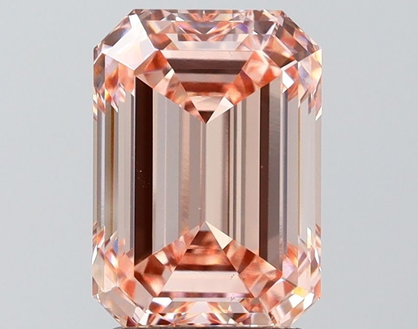 Loose Diamond - EMERALD 3.03ct Fancy Intense Pink VS1: Loose Diamond - EMERALD 3.03ct Fancy Intense Pink VS1 Source: This is a real non-mined Diamond that has been grown in a lab Shape: EMERALD Carats: 3.03 Color: Fancy Intense Pink Certification: IGI Vid