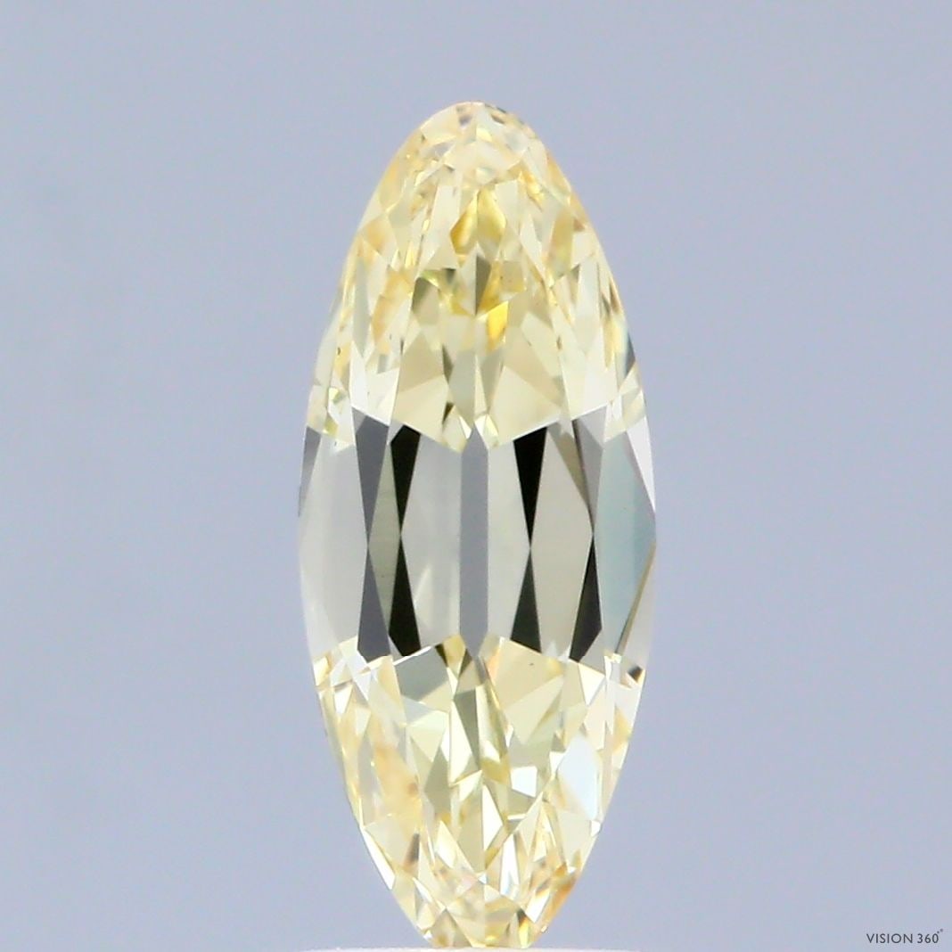 Loose Diamond - OVAL 1.08ct Fancy Yellow VVS2: Loose Diamond - OVAL 1.08ct Fancy Yellow VVS2 Source: This is a real non-mined Diamond that has been grown in a lab Shape: OVAL Carats: 1.08 Color: Fancy Yellow Certification: IGI Video: