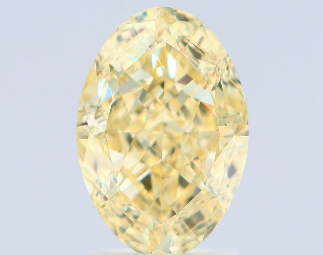 Loose Diamond - OVAL 2.15ct Fancy Yellow VVS2: Loose Diamond - OVAL 2.15ct Fancy Yellow VVS2 Source: Natural Shape: OVAL Carats: 2.15 Color: Fancy Yellow Certification: GIA Video: