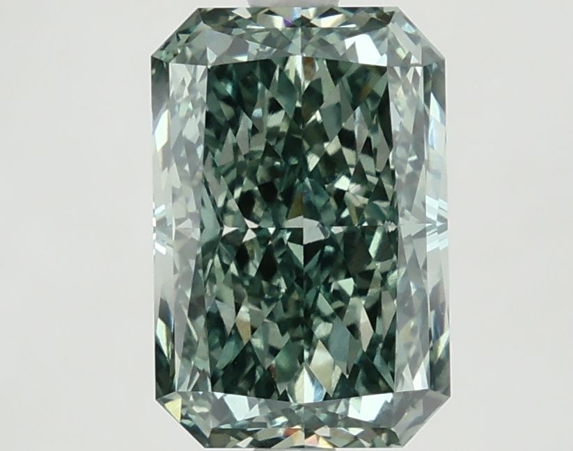 Loose Diamond - RADIANT 3.01ct Fancy Vivid Green VS1: Loose Diamond - RADIANT 3.01ct Fancy Vivid Green VS1 Source: This is a real non-mined Diamond that has been grown in a lab Shape: RADIANT Carats: 3.01 Color: Fancy Vivid Green Certification: NONE The 