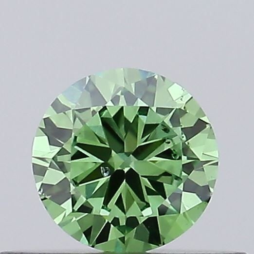 Loose Diamond - ROUND 0.31ct Fancy Vivid Green SI2: Loose Diamond - ROUND 0.31ct Fancy Vivid Green SI2 Source: This is a real non-mined Diamond that has been grown in a lab Shape: ROUND Carats: 0.31 Color: Fancy Vivid Green Certification: IGI Video: