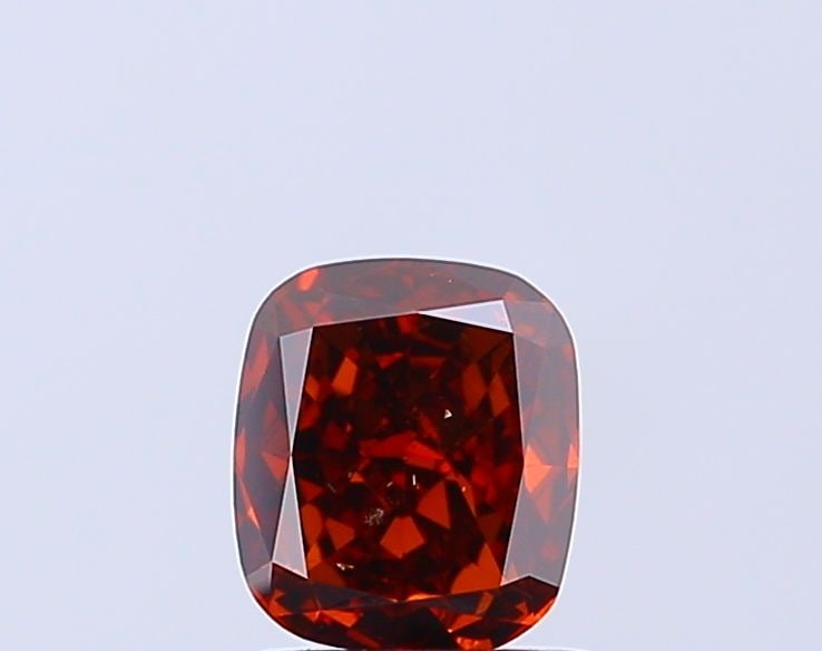 Loose Diamond - CUSHION MODIFIED 1.01ct Fancy Vivid Brownish Orange VS2: Loose Diamond - CUSHION MODIFIED 1.01ct Fancy Vivid Brownish Orange VS2 Source: This is a real non-mined Diamond that has been grown in a lab Shape: CUSHION MODIFIED Carats: 1.01 Color: Fancy Vivid Br