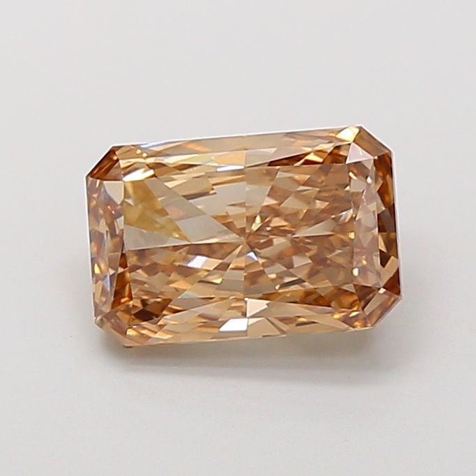 Loose Diamond - RADIANT 3.08ct Fancy Yellow Brown VS1: Loose Diamond - RADIANT 3.08ct Fancy Yellow Brown VS1 Source: This is a real non-mined Diamond that has been grown in a lab Shape: RADIANT Carats: 3.08 Color: Fancy Yellow Brown Certification: IGI Vid