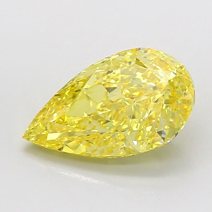Loose Diamond - PEAR 3.15ct Fancy Vivid Yellow VS1: Loose Diamond - PEAR 3.15ct Fancy Vivid Yellow VS1 Source: This is a real non-mined Diamond that has been grown in a lab Shape: PEAR Carats: 3.15 Color: Fancy Vivid Yellow Certification: IGI Video: