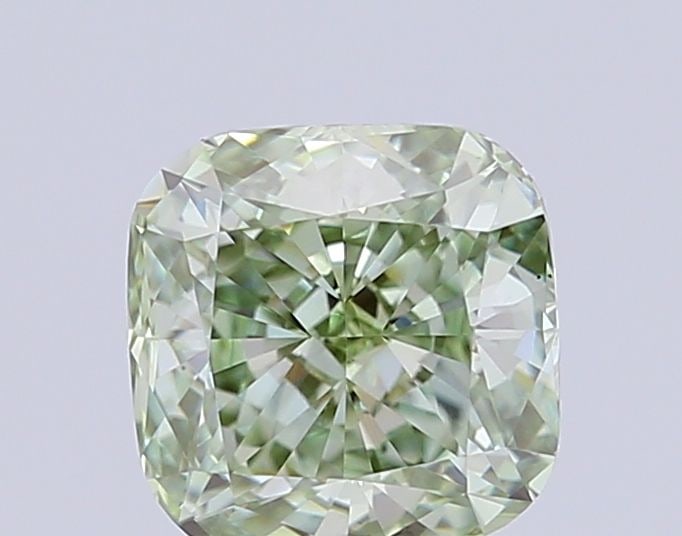 Loose Diamond - CUSHION MODIFIED 1.04ct Fancy Green VS1: Loose Diamond - CUSHION MODIFIED 1.04ct Fancy Green VS1 Source: This is a real non-mined Diamond that has been grown in a lab Shape: CUSHION MODIFIED Carats: 1.04 Color: Fancy Green Certification: IGI