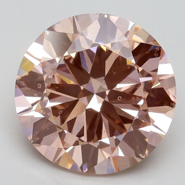 Loose Diamond - ROUND 2.51ct Fancy Intense Pink VS2: Loose Diamond - ROUND 2.51ct Fancy Intense Pink VS2 Source: This is a real non-mined Diamond that has been grown in a lab Shape: ROUND Carats: 2.51 Color: Fancy Intense Pink Certification: IGI Video:
