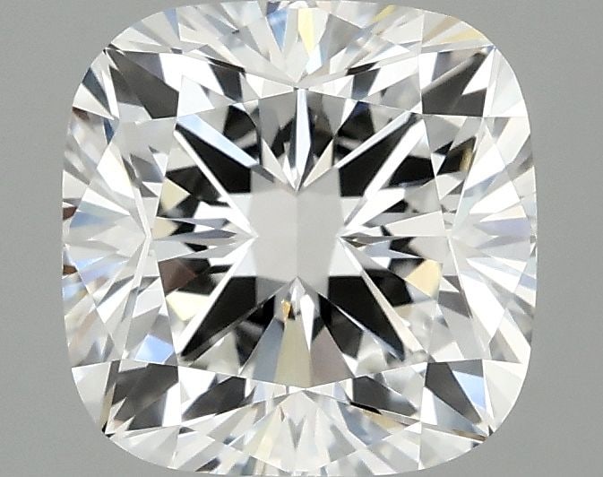 Loose Diamond - CUSHION MODIFIED 2.56ct E VVS2: Loose Diamond - CUSHION MODIFIED 2.56ct E VVS2 Source: This is a real non-mined Diamond that has been grown in a lab Shape: CUSHION MODIFIED Carats: 2.56 Color: E Clarity: VVS2 Certification: IGI Vide