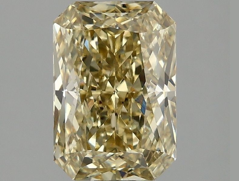 Loose Diamond - RADIANT 2.04ct Fancy Intense Yellow VS1: Loose Diamond - RADIANT 2.04ct Fancy Intense Yellow VS1 Source: This is a real non-mined Diamond that has been grown in a lab Shape: RADIANT Carats: 2.04 Color: Fancy Intense Yellow Certification: IGI
