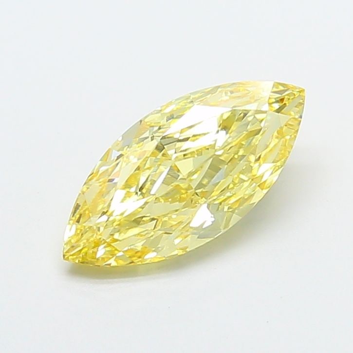 Loose Diamond - MARQUISE 2.51ct Fancy Yellow VVS2: Loose Diamond - MARQUISE 2.51ct Fancy Yellow VVS2 Source: This is a real non-mined Diamond that has been grown in a lab Shape: MARQUISE Carats: 2.51 Color: Fancy Yellow Certification: IGI Video: