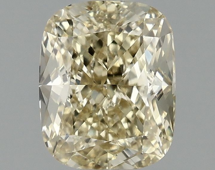 Loose Diamond - CUSHION MODIFIED 1.02ct Fancy Yellow VS1: Loose Diamond - CUSHION MODIFIED 1.02ct Fancy Yellow VS1 Source: This is a real non-mined Diamond that has been grown in a lab Shape: CUSHION MODIFIED Carats: 1.02 Color: Fancy Yellow Certification:
