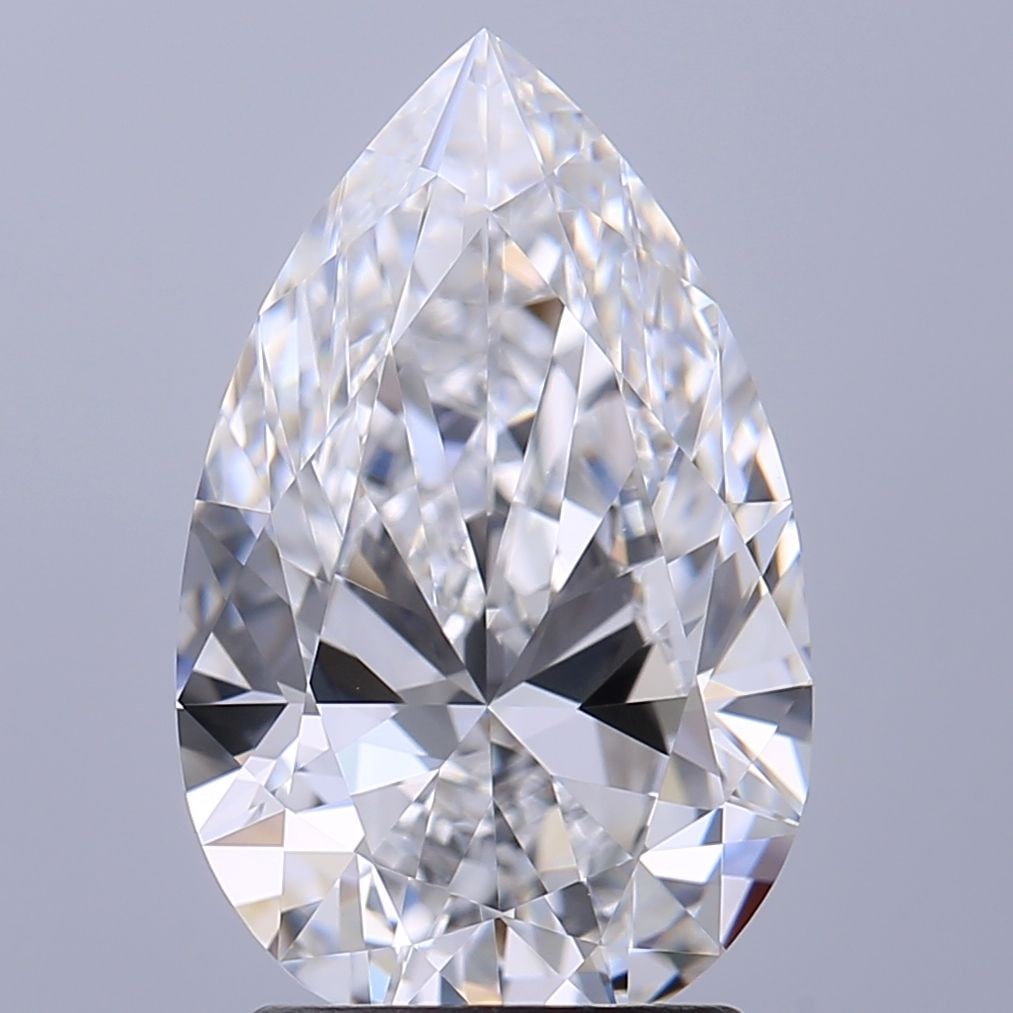 Loose Diamond - PEAR 2.27ct D VVS2: Loose Diamond - PEAR 2.27ct D VVS2 Source: This is a real non-mined Diamond that has been grown in a lab Shape: PEAR Carats: 2.27 Color: D Clarity: VVS2 Certification: IGI Video: