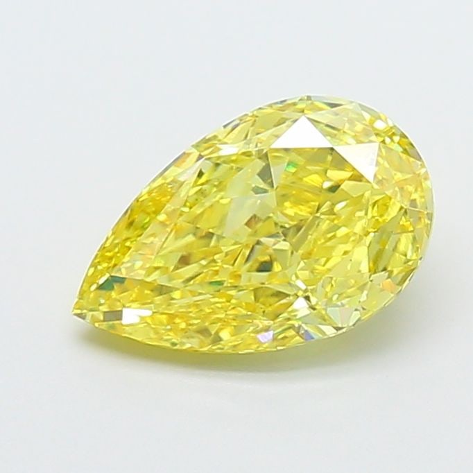 Loose Diamond - PEAR 1.78ct Fancy Vivid Yellow VS1: Loose Diamond - PEAR 1.78ct Fancy Vivid Yellow VS1 Source: This is a real non-mined Diamond that has been grown in a lab Shape: PEAR Carats: 1.78 Color: Fancy Vivid Yellow Certification: IGI Video: