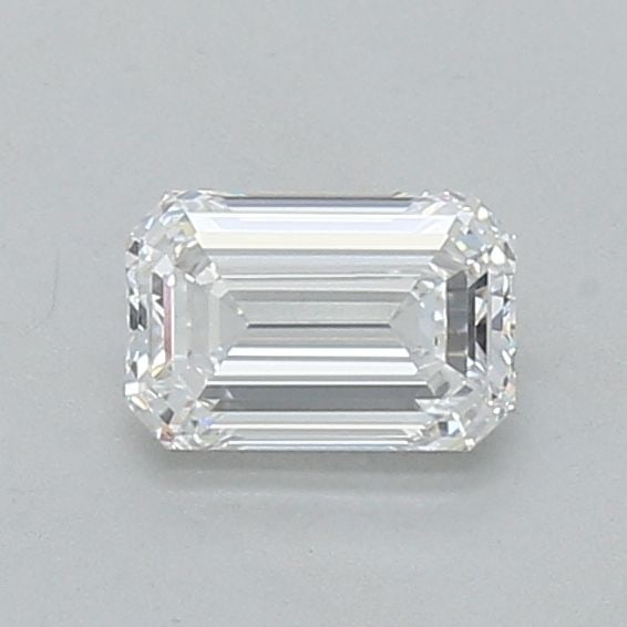 Loose Diamond - EMERALD 0.84ct E VVS2: Loose Diamond - EMERALD 0.84ct E VVS2 Source: This is a real non-mined Diamond that has been grown in a lab Shape: EMERALD Carats: 0.84 Color: E Clarity: VVS2 Certification: NONE Video: Video Link