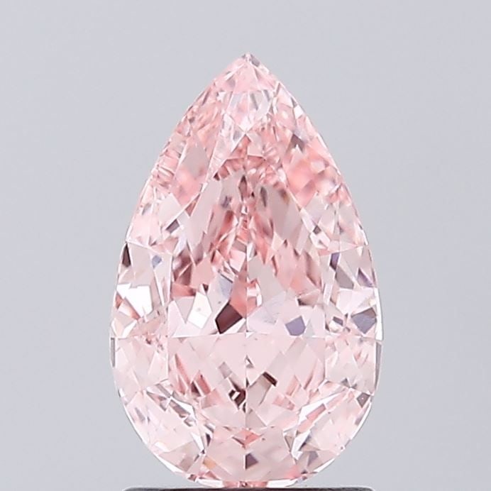 Loose Diamond - PEAR 1.57ct Fancy Vivid Pink VS1: Loose Diamond - PEAR 1.57ct Fancy Vivid Pink VS1 Source: This is a real non-mined Diamond that has been grown in a lab Shape: PEAR Carats: 1.57 Color: Fancy Vivid Pink Certification: IGI Video: Video