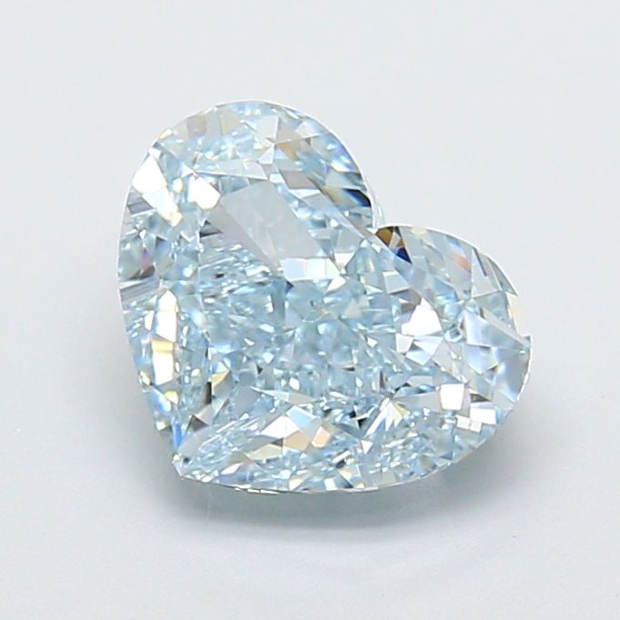 Loose Diamond - HEART 3.04ct Fancy Intense Blue VVS2: Loose Diamond - HEART 3.04ct Fancy Intense Blue VVS2 Source: This is a real non-mined Diamond that has been grown in a lab Shape: HEART Carats: 3.04 Color: Fancy Intense Blue Certification: IGI Video: