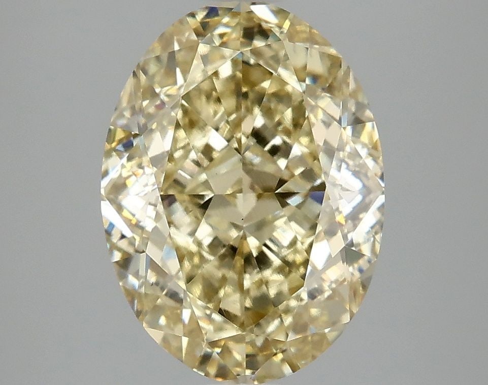 Loose Diamond - OVAL 4.08ct Fancy Intense Yellow VS1: Loose Diamond - OVAL 4.08ct Fancy Intense Yellow VS1 Source: This is a real non-mined Diamond that has been grown in a lab Shape: OVAL Carats: 4.08 Color: Fancy Intense Yellow Certification: IGI Video