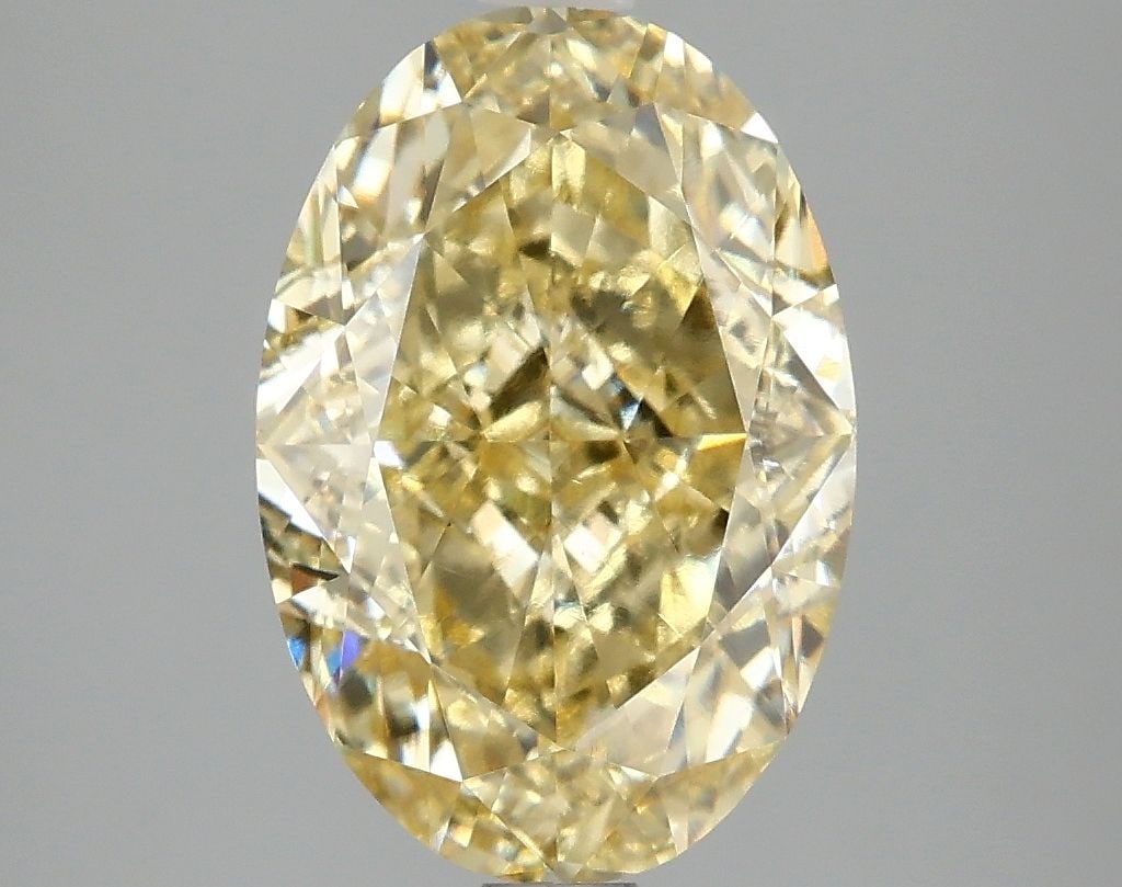 Loose Diamond - OVAL 4.01ct Fancy Intense Yellow VS1: Loose Diamond - OVAL 4.01ct Fancy Intense Yellow VS1 Source: This is a real non-mined Diamond that has been grown in a lab Shape: OVAL Carats: 4.01 Color: Fancy Intense Yellow Certification: IGI Video