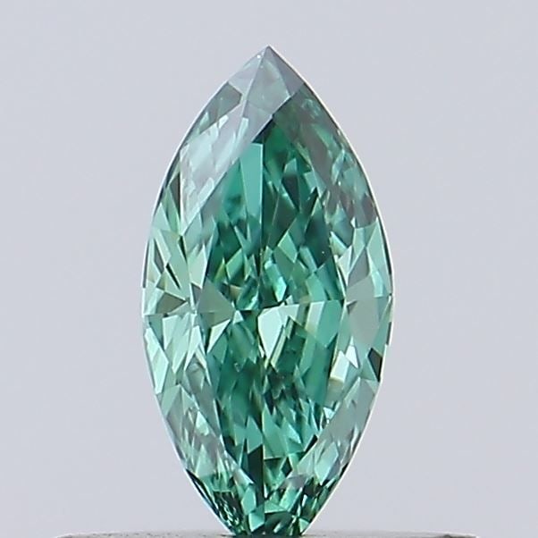Loose Diamond - MARQUISE 0.24ct Fancy Vivid Green VS1: Loose Diamond - MARQUISE 0.24ct Fancy Vivid Green VS1 Source: This is a real non-mined Diamond that has been grown in a lab Shape: MARQUISE Carats: 0.24 Color: Fancy Vivid Green Certification: NONE Vi