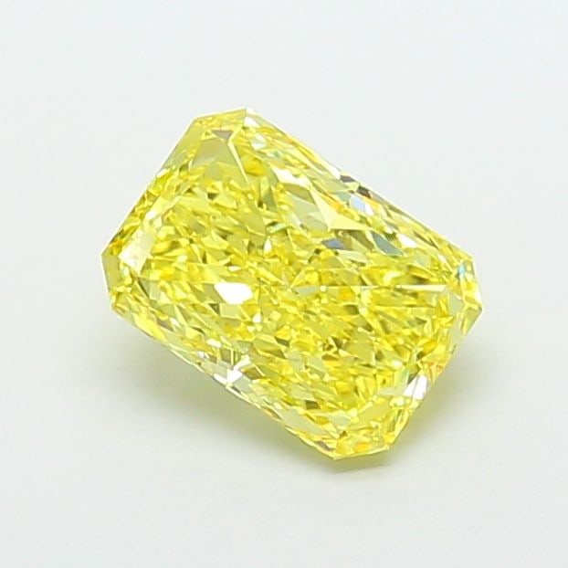 Loose Diamond - RADIANT 4.07ct Fancy Vivid Yellow VS1: Loose Diamond - RADIANT 4.07ct Fancy Vivid Yellow VS1 Source: This is a real non-mined Diamond that has been grown in a lab Shape: RADIANT Carats: 4.07 Color: Fancy Vivid Yellow Certification: IGI Vid