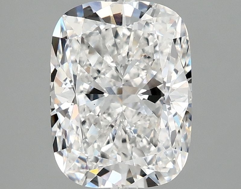 Loose Diamond - CUSHION MODIFIED 2.52ct D VS2: Loose Diamond - CUSHION MODIFIED 2.52ct D VS2 Source: This is a real non-mined Diamond that has been grown in a lab Shape: CUSHION MODIFIED Carats: 2.52 Color: D Clarity: VS2 Certification: IGI Video: