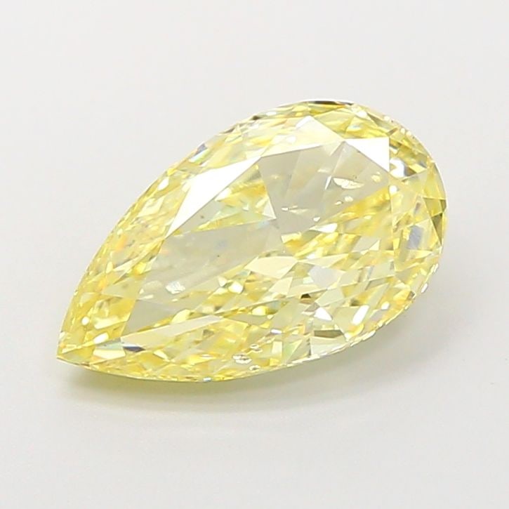 Loose Diamond - PEAR 2.01ct Fancy Intense Yellow SI2: Loose Diamond - PEAR 2.01ct Fancy Intense Yellow SI2 Source: This is a real non-mined Diamond that has been grown in a lab Shape: PEAR Carats: 2.01 Color: Fancy Intense Yellow Certification: IGI Video