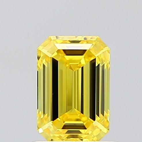 Loose Diamond - EMERALD 1.0ct Fancy Vivid Yellow VS1: Loose Diamond - EMERALD 1.0ct Fancy Vivid Yellow VS1 Source: This is a real non-mined Diamond that has been grown in a lab Shape: EMERALD Carats: 1.0 Color: Fancy Vivid Yellow Certification: IGI Video