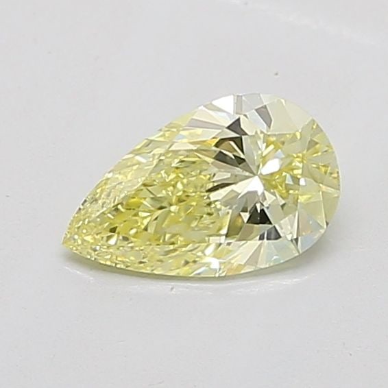 Loose Diamond - PEAR 0.74ct Fancy Intense Yellow VS2: Loose Diamond - PEAR 0.74ct Fancy Intense Yellow VS2 Source: This is a real non-mined Diamond that has been grown in a lab Shape: PEAR Carats: 0.74 Color: Fancy Intense Yellow Certification: IGI Video