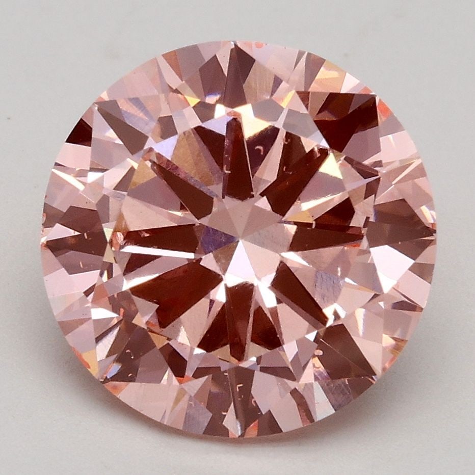 Loose Diamond - ROUND 3.0ct Fancy Intense Pink VS2: Loose Diamond - ROUND 3.0ct Fancy Intense Pink VS2 Source: This is a real non-mined Diamond that has been grown in a lab Shape: ROUND Carats: 3.0 Color: Fancy Intense Pink Certification: IGI Video:
